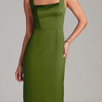 Azazie  Flori long dress in Juniper - size A6 Photo 0