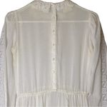 Gunne Sax Vintage Romantic Renaissance Ivory White Lace Prairie Dress 70s Photo 10