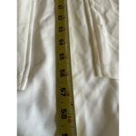 Lulus Wedding Gown Sheer Beaded Sleeves Side Slit Train V Photo 12