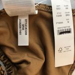 J.Crew  Perfect String Bikini Top In Leopard Print Triangle Brown M Photo 6