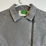 Anthropologie  Marrakech Halen Moto Jacket Bottlegreen Evereve SZ XXSP EUC #2567 Photo 3