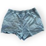 Aerie  Boardwalk Denim Blue Jean Women's Shorts Photo 1