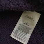 Gap Mockneck Chunky Long Tunic Sweater Purple/Blue - Sz Medium Photo 10