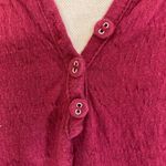 Free People  ruched sleeve top, womens oversize xs short sleeve peasant blouse Photo 7