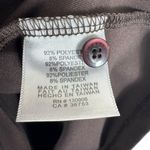 Tehama Brown Collared Sleeveless 1/4 Button Stretchy Athletic Polo Top Size XS Photo 4