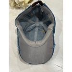 Denim Baseball‎ Cap American Flag Rhinestone Embellished Distressed Adjustable Blue Photo 2