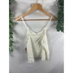 Abound NWT  embroidered eyelet top Photo 3