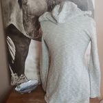 lightweight beige knit hoodie Tan Photo 1