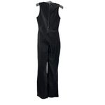 Naked Wardrobe  Faux Leather Sleeveless Jumpsuit Sz M Photo 2