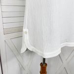 Soft Surroundings  Oceo Gauze Tank Top Ivory XS Photo 5