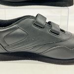 Danskin Women's Betty Black Faux Leather Athletic Shoes-Hook & Loop Straps-Sz 8 Photo 1