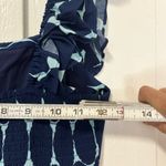 Kate Spade NWT Joy Dot Ruffle Midi Dress Parisian Navy Blue Polka Dot Size XS Photo 7