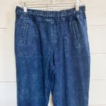 Hollister  Blue Denim Jogger Pants Womens Size Small Elastic Waist Casual Photo 1