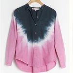 Anthropologie x Ro’s Garden Ciana Tie-Dye Buttondown in Pink XL Photo 0