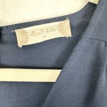 Altar'd State  Springvale Maxi Dress Size Medium Navy NEW Faux Wrap Hi Low Photo 6