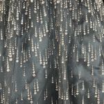 Hailey Logan by Adrianna Papell Size 1/2 Mini Dress Gray Sparkle Strapless Prom Photo 3
