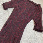 NAF NAF floral rose print long dress Photo 4