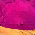 Athleta Run With It 14in Skort Skirt Shorts Magenta Purple Women's Size L pickle Photo 2