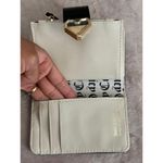 Juicy Couture Black Tab Card Golden Keychain Wallet Moto Chic Embossed Zipped Photo 12