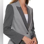 Donna Karan DKNY Two Tone Single Button Blazer in Gray, NWT, Size 8 $159 Photo 7
