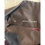 Liverpool Maternity Jeans Womens Size 2 Plum Tummy Panel 26x27 Shaping Baby Photo 5