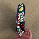 Vera Bradley Pink/Green Floral Quilted Fabric Shoulder Bag Green Photo 7