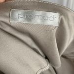Promod Beige Pencil Skirt Women Size EU 42 UK 14 Belted Business Career Tan Size L Photo 10