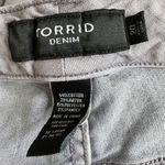 Torrid  High Rise Ultra Skinny Crop Lavender Washed Jeans Size 20 Photo 9