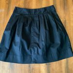 Rafaella  Skirt 14 Classic Black A-Line Full Side zip Knee Length Photo 5