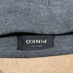 PINKO Sweat Trousers Melange Flare Cuffs in Grey, Made in Italy,Size 38 IT (2US) Photo 13