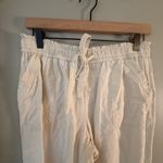 REWASH  Linen Blend Pull-On Pants with Pockets Size Small Photo 1