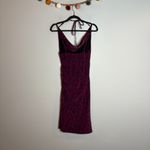 NBD  Revolve Jaguar Print Midi Dress Magenta & Black Photo 6