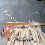 Free People  embroidered Dress small baby doll mini Photo 14