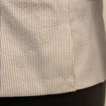 Ann Taylor LOFT Gray/White Stripe Seersucker Jacket. Photo 6