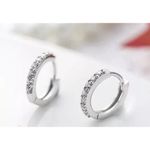 Boutique Huggie‎ Hoop Earrings | 925 Sterling Silver Photo 5