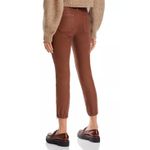 Paige Women's Mayslie Jogger pants in Cognac Luxe Coating size 28 Photo 7