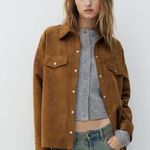H&M  | Napped Suede Shirt Photo 2