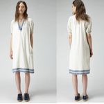 Suno embroidered peasant dress Blue Size 4 Photo 1