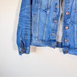 J.Crew  Blue Denim Jacket Womens XXS Jean Classic Fall Staple Basic Capsule Photo 7