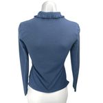 Brooks Brothers Head of Charles Blue Long Sleeve Collar Button Polo Shirt Top XS Photo 1