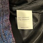 Allegra K NWT  Black Pink/Blue Iridescent Glitter Sleeveless Party Dress Size S Photo 4