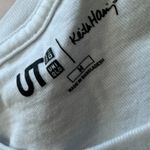 Uniqlo Keith Haring x White T-shirt w/ Red Heart Graphic Photo 2
