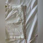 Anthropologie  High Rise White Cotton Shorts Women's SIZE 31 Photo 3