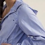 Pilcro  for Anthropologie Jessa Utility Jacket in a powder blue color Photo 12