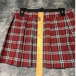Spirit  Red Plaid Tartan School Girl Wrap Skirt S/M Gothic Cosplay‎ Dark Academia Photo 5
