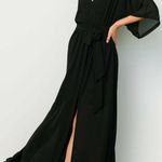 Baltic Born Kia Kimono Black Maxi Dress Photo 0