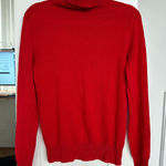 Ralph Lauren Polo  Washable Cashmere Red Turtleneck Sweater Women’s Size M EUC Photo 0