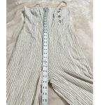 Urban Outfitters  Jumpsuit Women's 0 Ivory Striped Linen Square Neck Wide Leg Photo 8