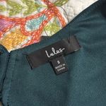 Lulus Maxi Dress Medium Infinite Glory Mermaid Long Strap Teal Green Blue Photo 5