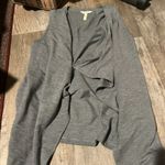 Matilda Jane  Count it Out Vest Gray Open Drape Front Cardigan Soft XSmall‎ Photo 5